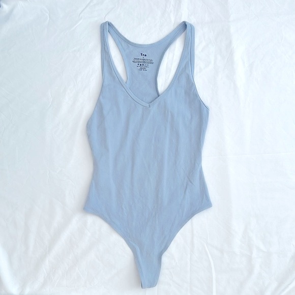 ARITZIA | TNA Rockfall Bodysuit Blue - Picture 1 of 12
